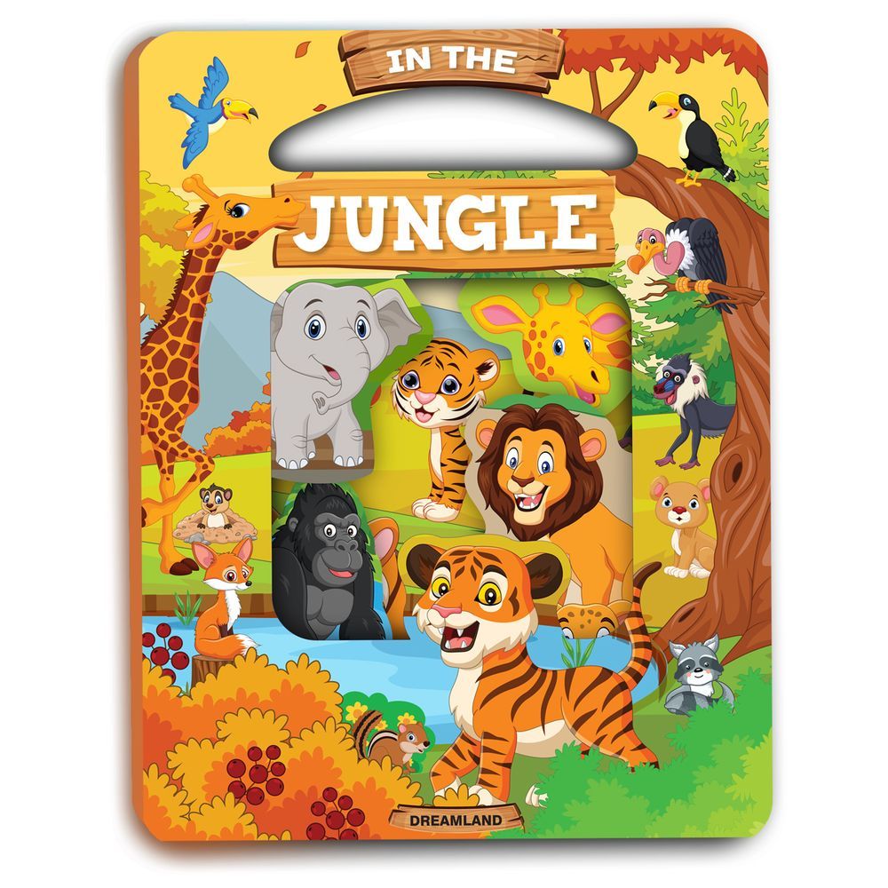 Die Cut Window Board Book - In the Jungle