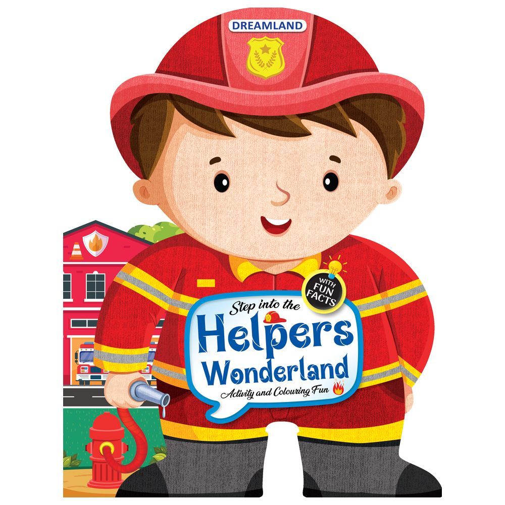 Step Into The Helpers Wonderland Activity And Colouring Fun Book