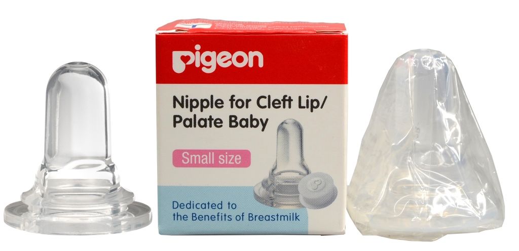 Pigeon Silicone Nipple Cleft Palate, Size "S