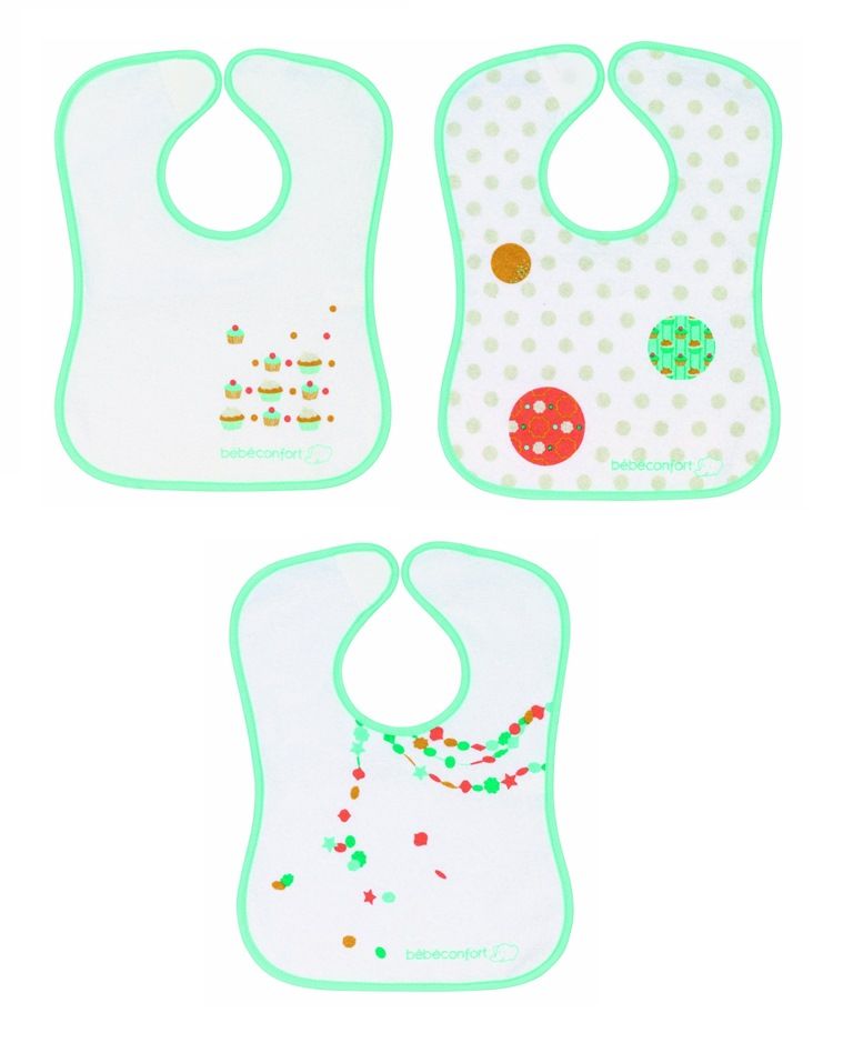 Set of 3 Geometrie Sensible Bibs