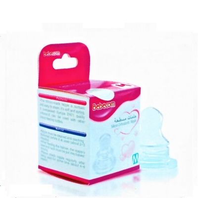 Bebecom Thumb Shaped  Nipple (Medium) - 1pc