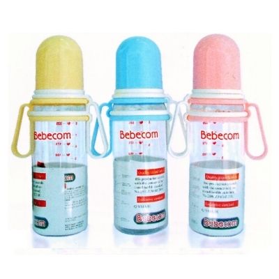 Bebecom Standard PC 250ml Bottle with Handle - Assorted Colours