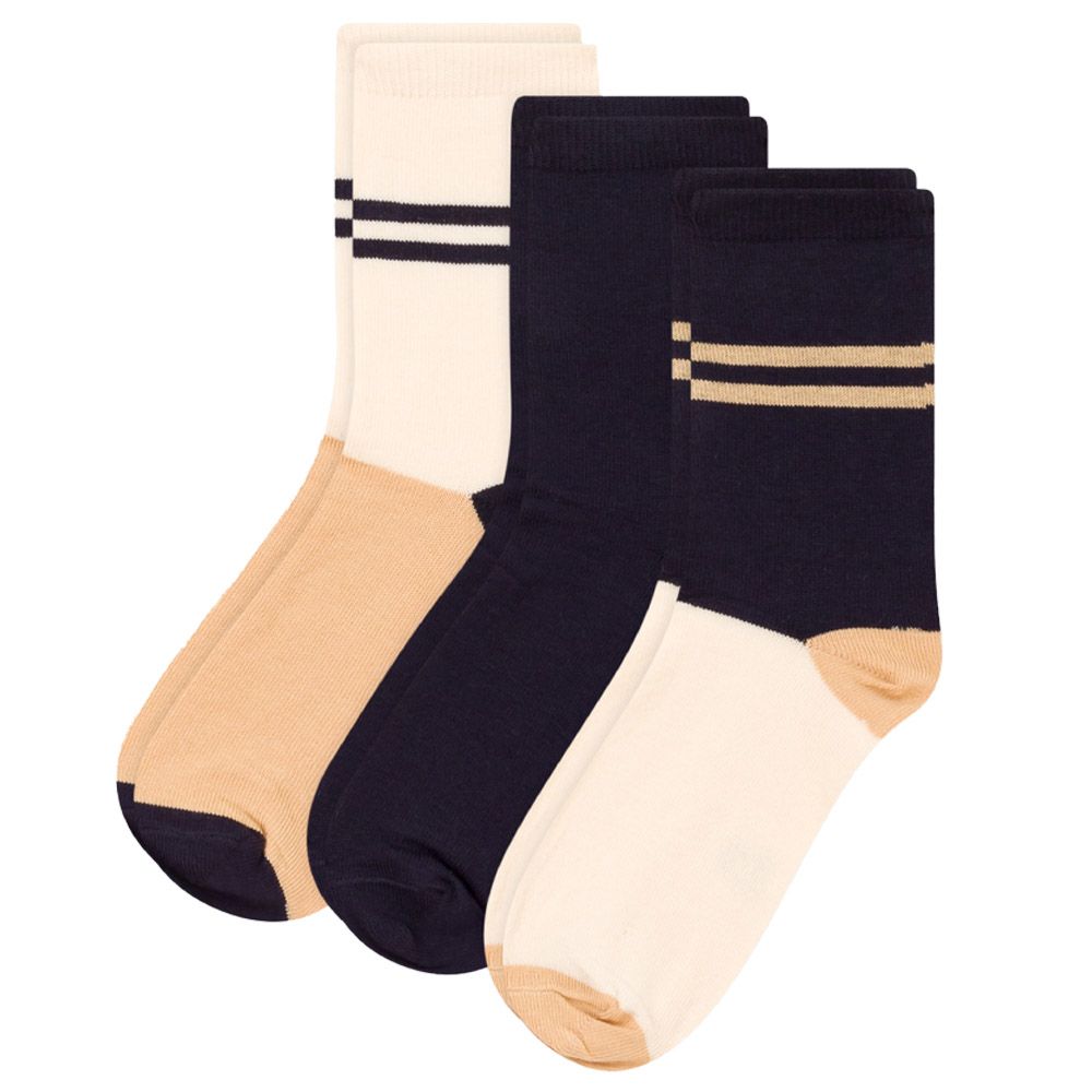 Petit Bateau - 3pc-Set - Kids Sports Socks