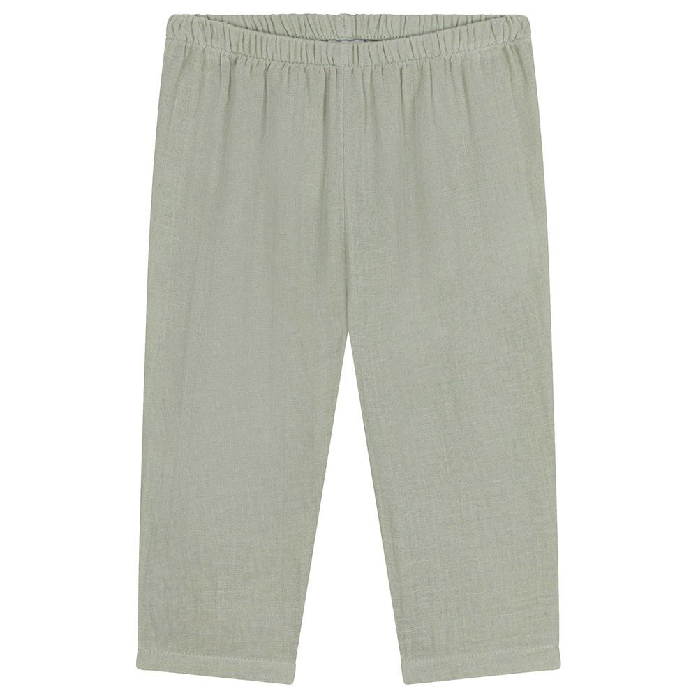 Petit Bateau - Baby's Cotton Gauze Trousers - Green