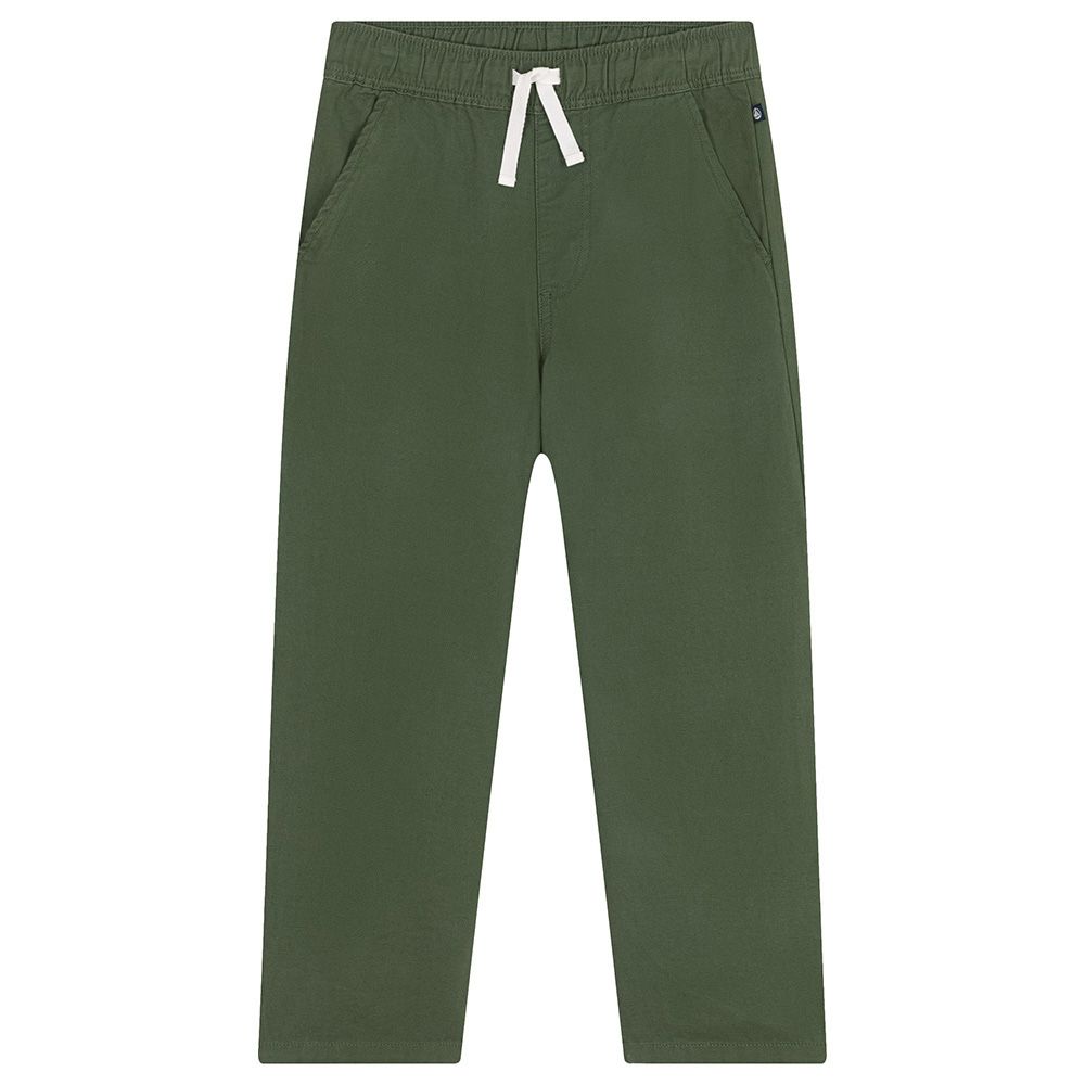 Petit Bateau - Boy's Cotton Trousers - Green