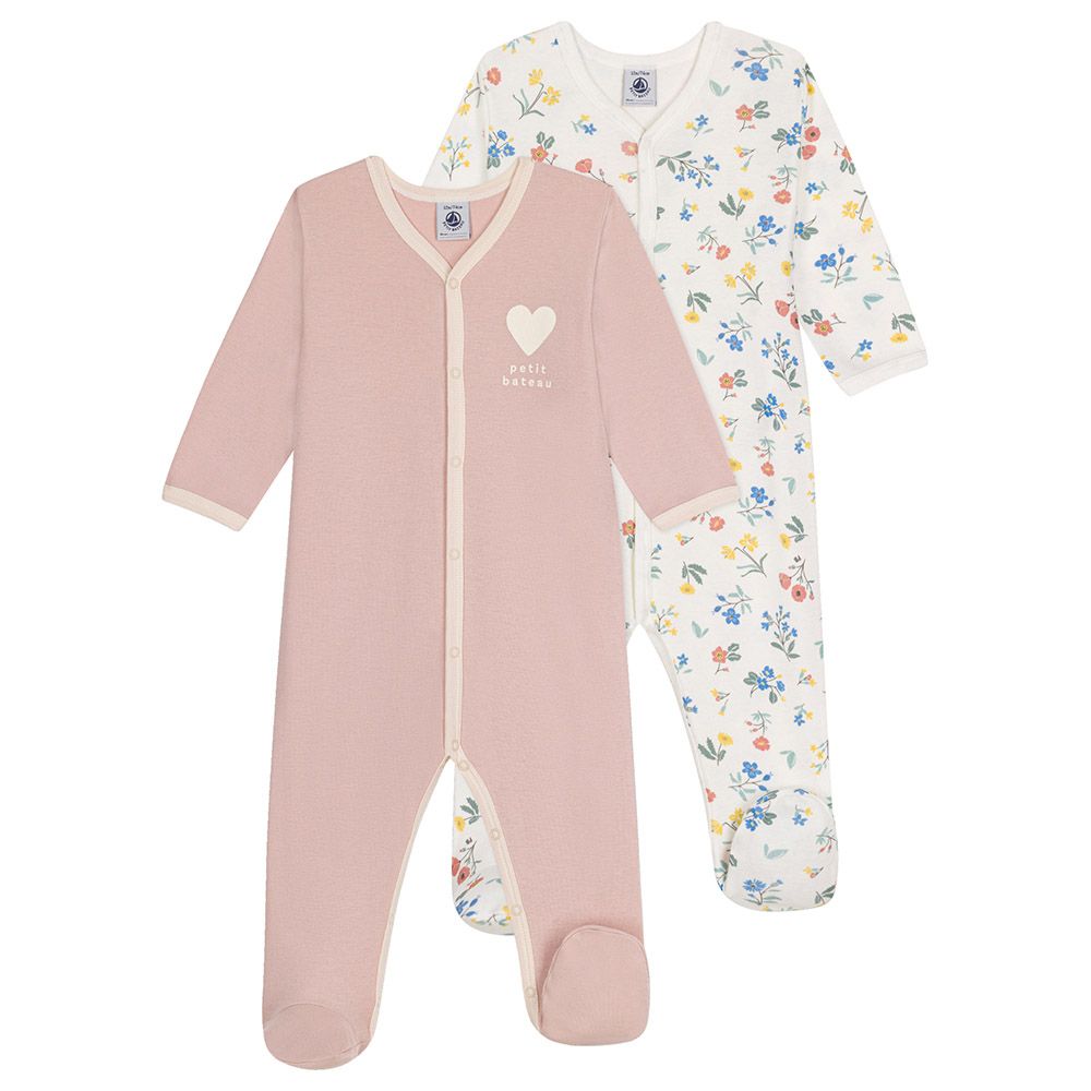 Petit Bateau - 2pc-Set - Babies' Cotton Pyjama Set