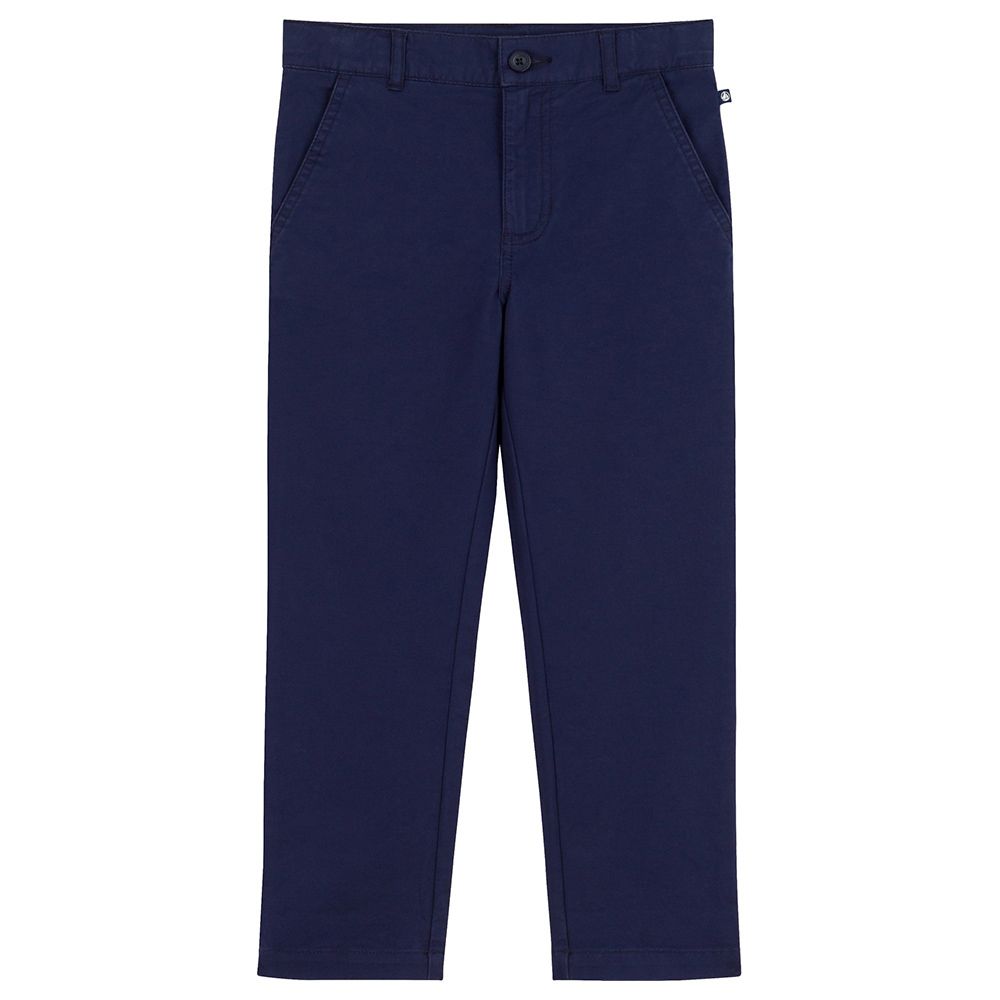 Petit Bateau - Boy's Chino Trousers - Blue