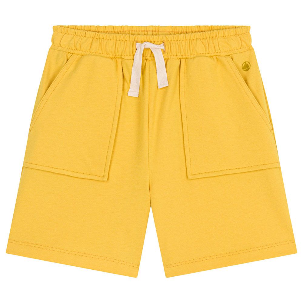 Petit Bateau - Boy's Cotton Shorts - Yellow