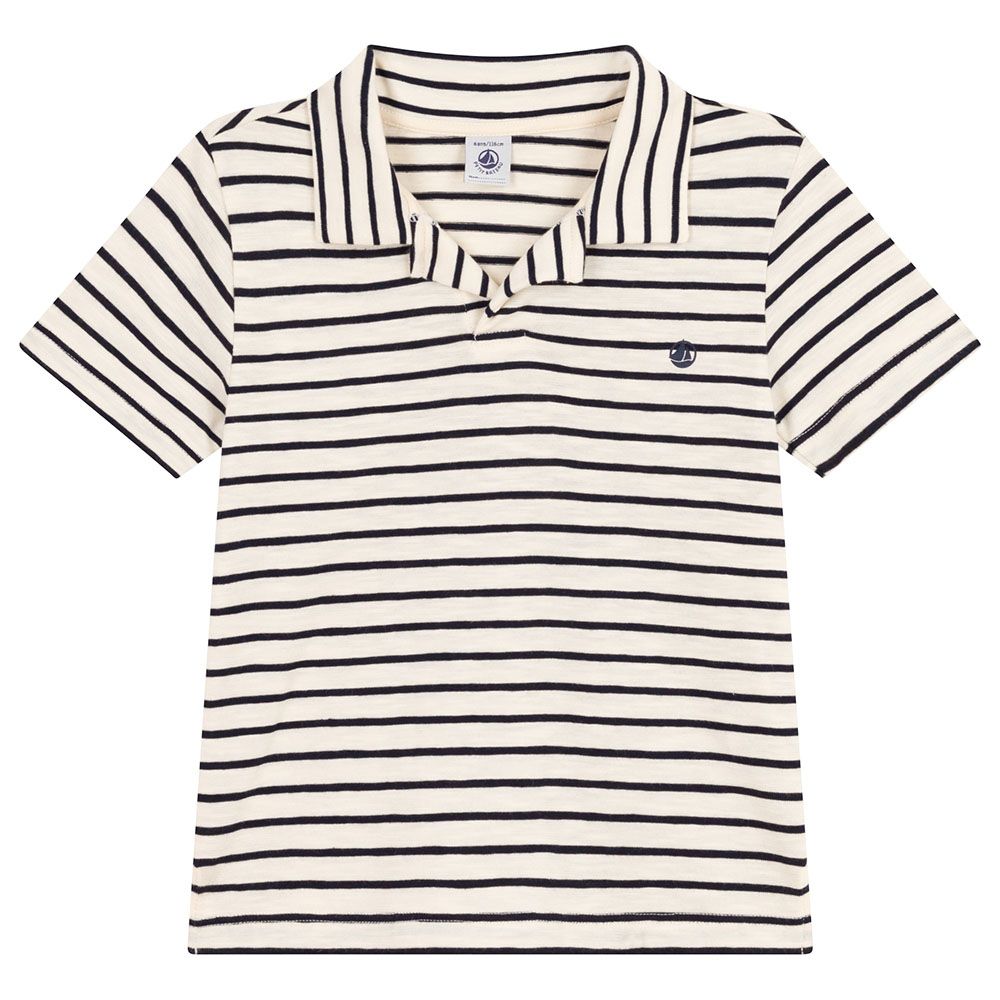 Petit Bateau - Boys' Short-Sleeved Cotton Polo Shirt