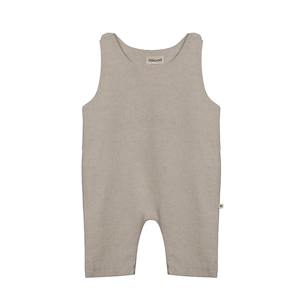 Litlhood - Oversized Baby Jumpsuit - Latte