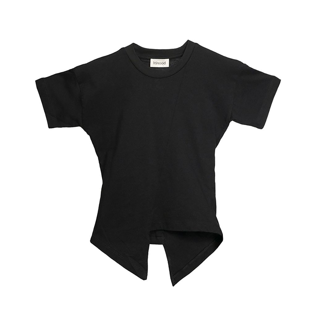 Litlhood - Zigzag Boy's T-shirt - Black