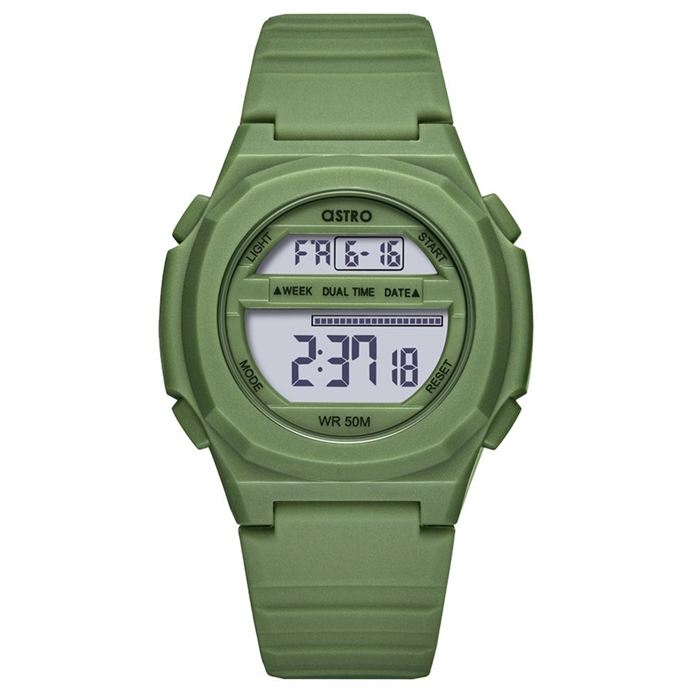 Astro - Kids Digital Green Dial Watch - Green