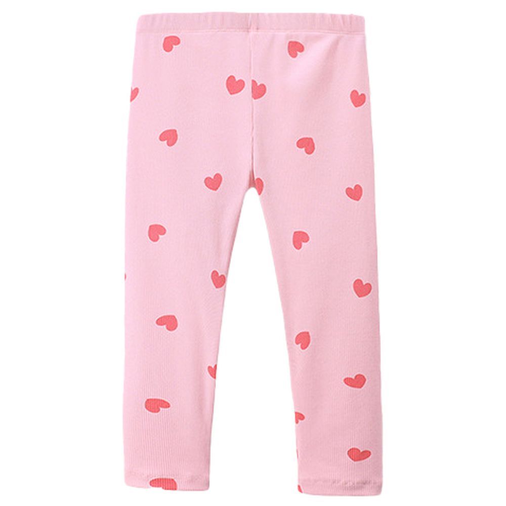 Sugar Rush - Printed Regular Pants - Pink