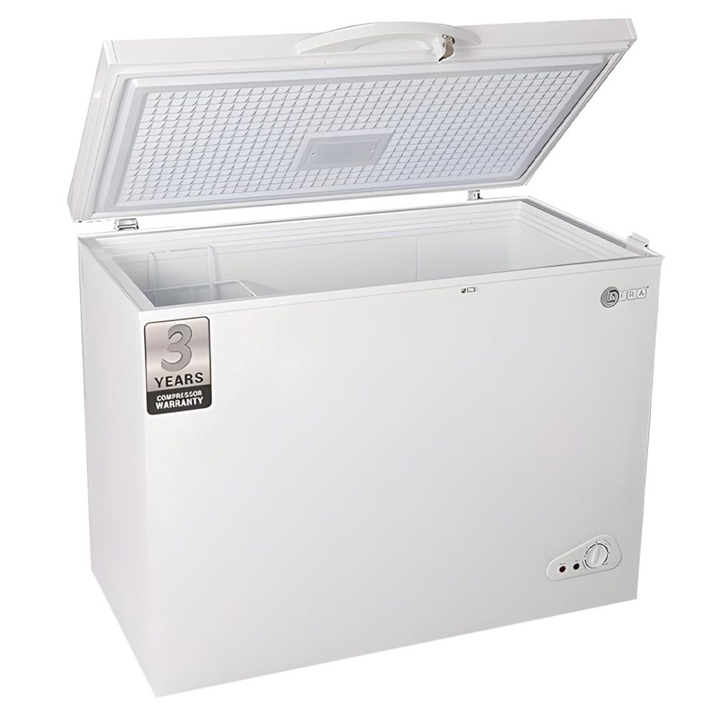 Afra - Chest Freezer - White - 260 L