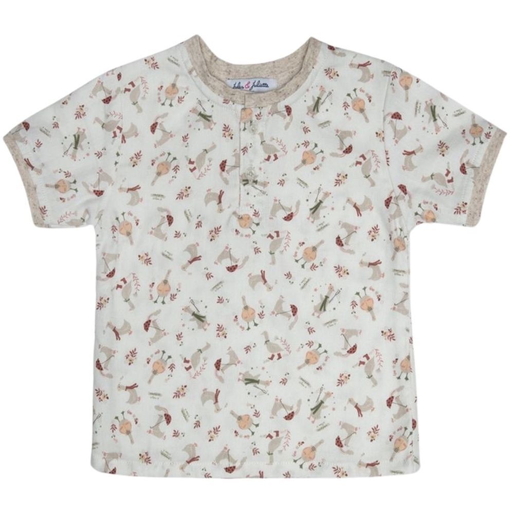 Jules & Juliette - Alfred Short Sleeves T-Shirt - Duck Print