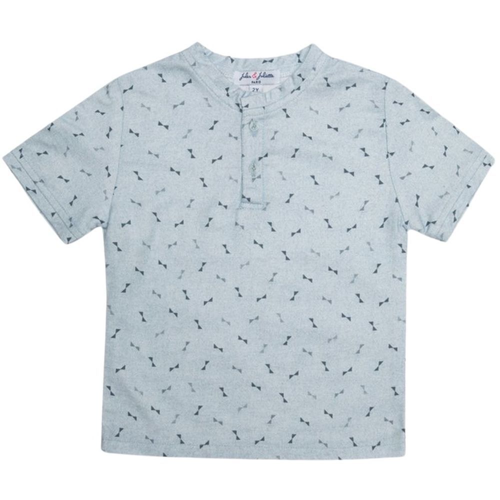 Jules & Juliette - Alfred Short Sleeves T-Shirt - Blue Print