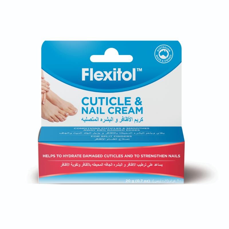 Flexitol - Cuticle & Nail Cream - 20gm