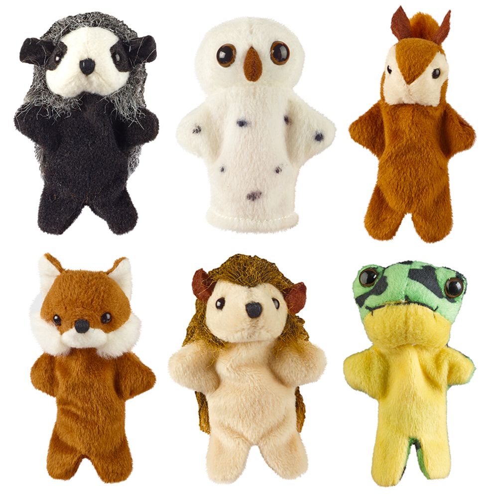 Living Nature - Wildlife Finger Puppet 1pc - Style May Vary