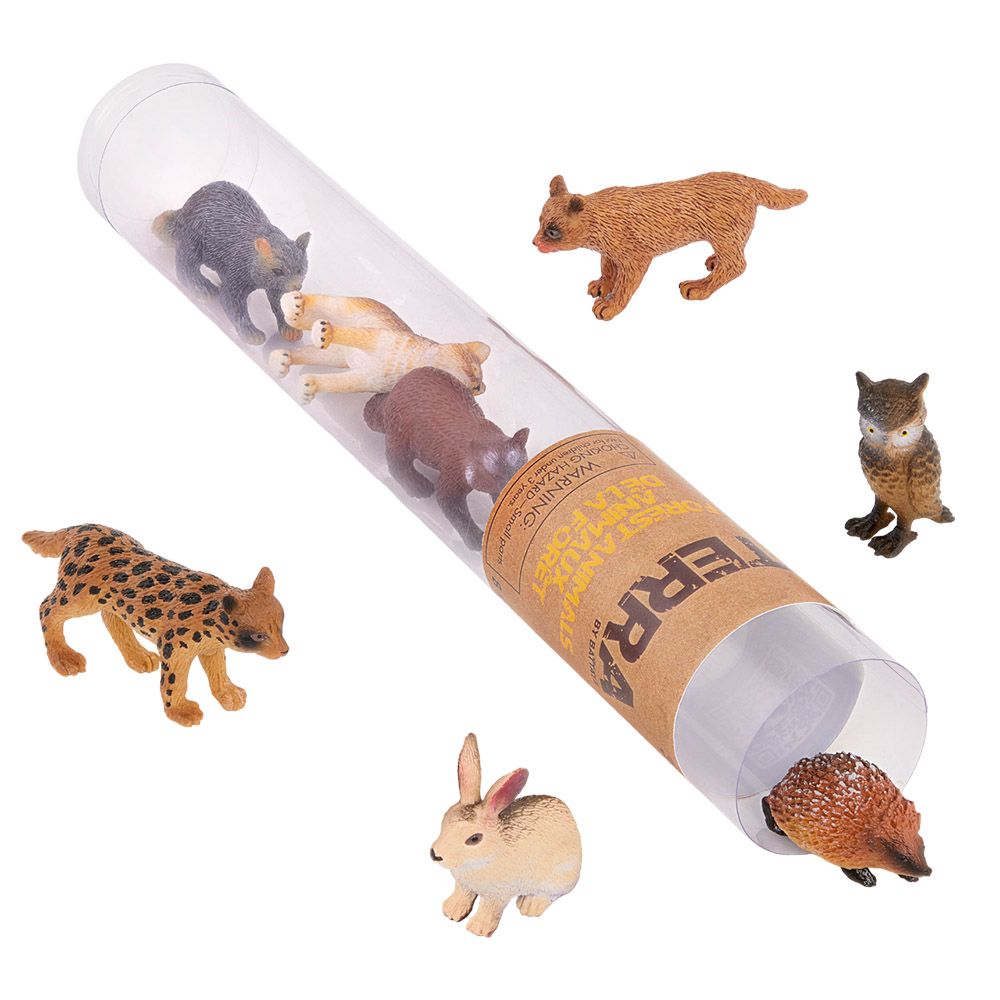 Terra - Forest Animals Playset - 8pcs