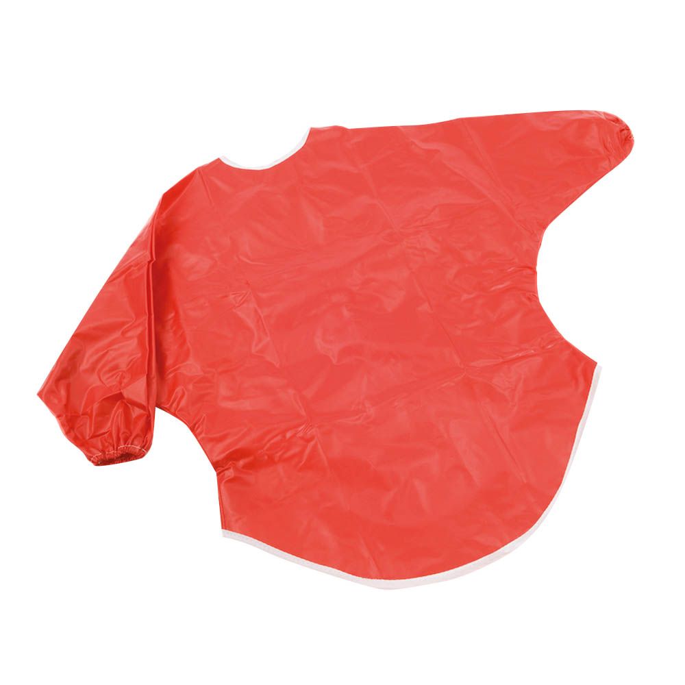 TTS - Waterproof PVC Apron - Red - 71x66 cm