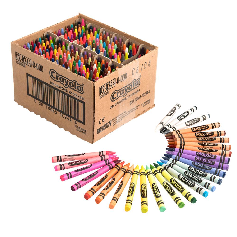 TTS - Crayola Standard Crayon Class Pack - 288pcs