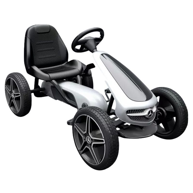 Mercedes-Benz - Pedal Go-Kart - White