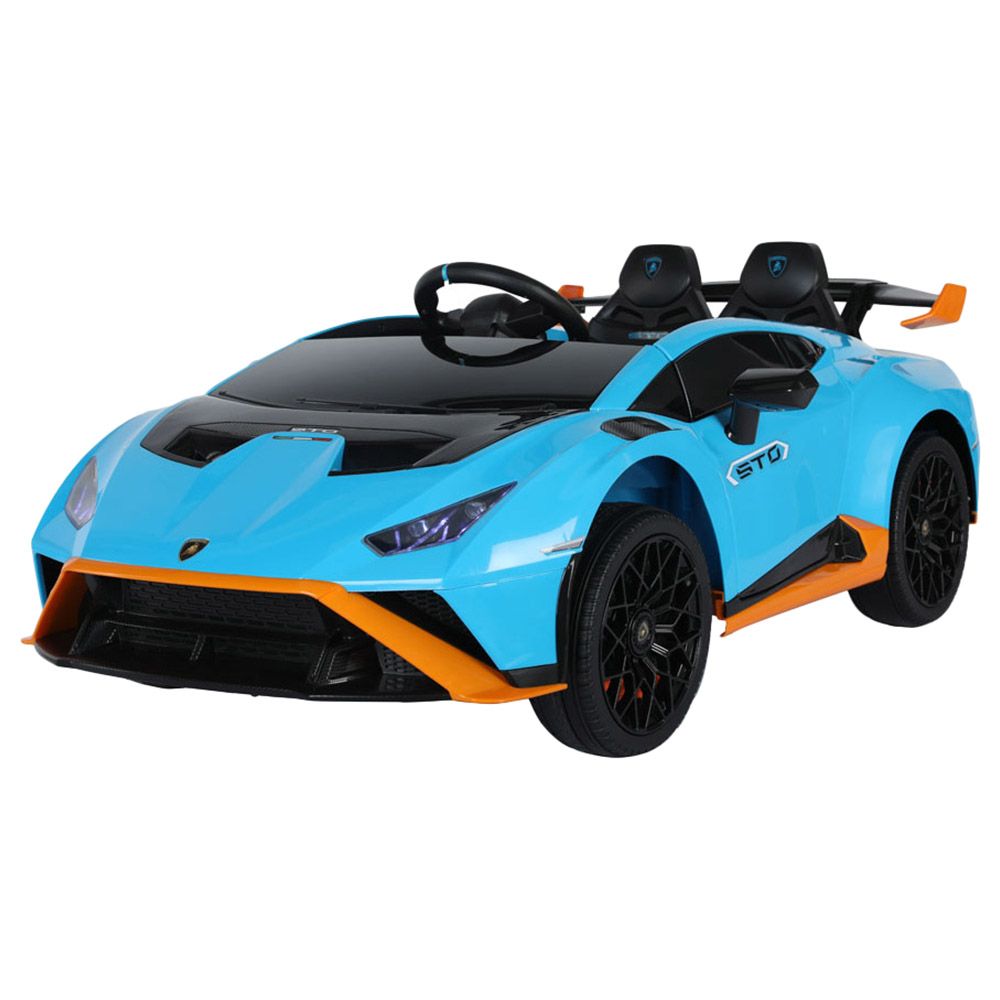 Lamborghini - Hurcan STO Kids Car - 12V - Blue