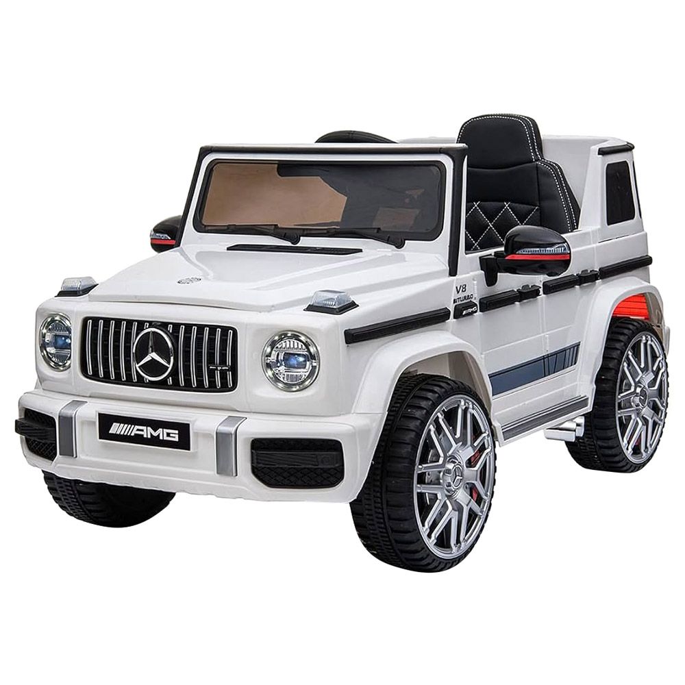 Mercedes-Benz - G63 Kids Rideon Jeep - 12V - White