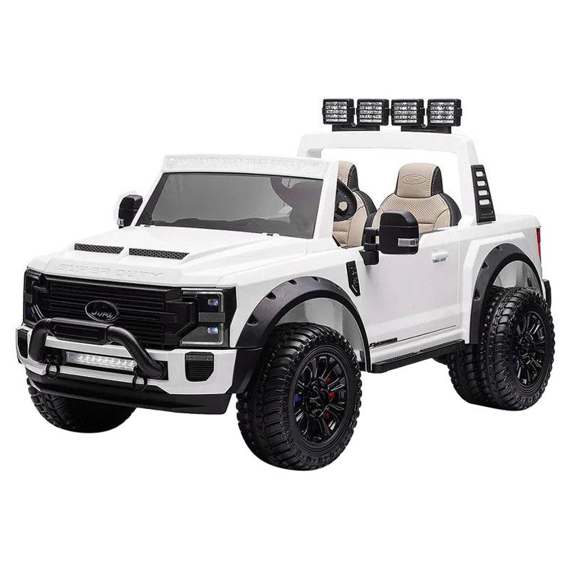 Ford - Super Duty Licensed Rideon Car - White - 12V