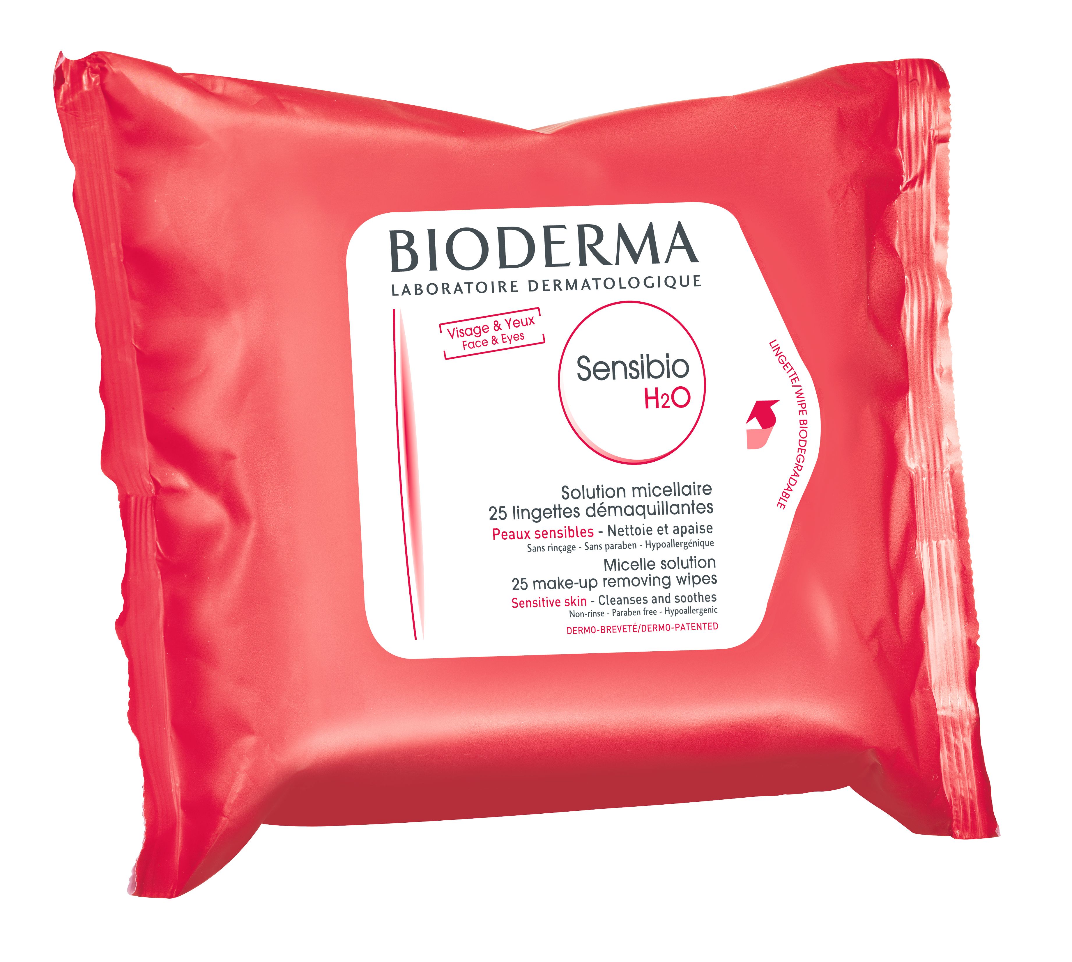 Bioderma - Sensibio Wipes (25 sheets)