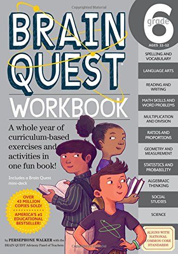 Brain Quest - Workbook: Grade 6