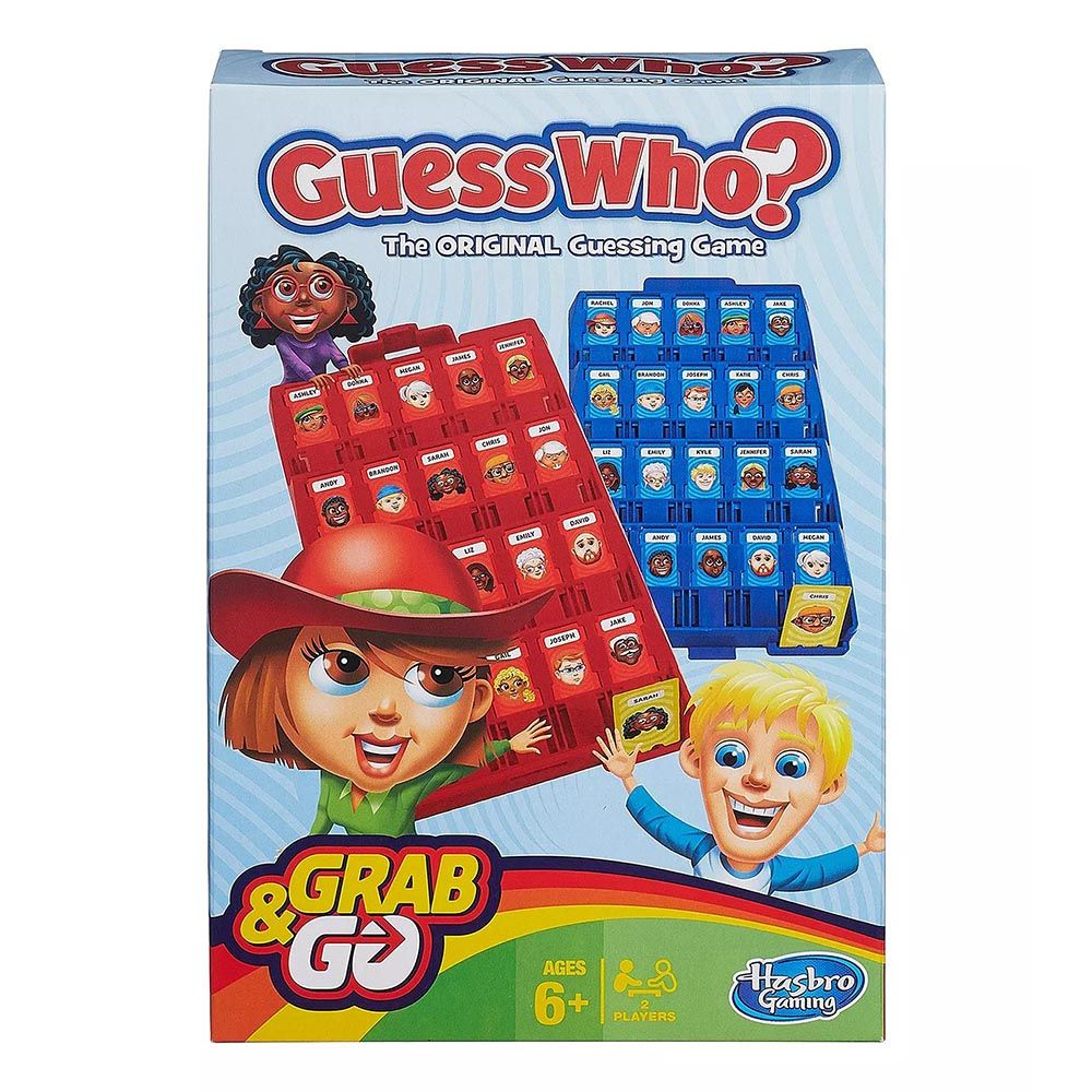 Hasbro Gaming - Grab And Go Guessing Board Game