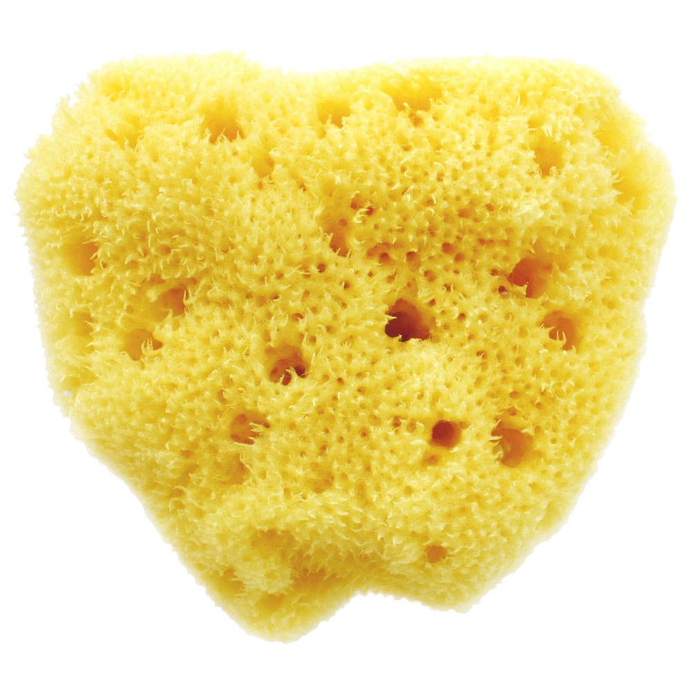 Babu - Bellini - Premium Fine Silk Velvety Baby Sponge - 18 cm - Yellow