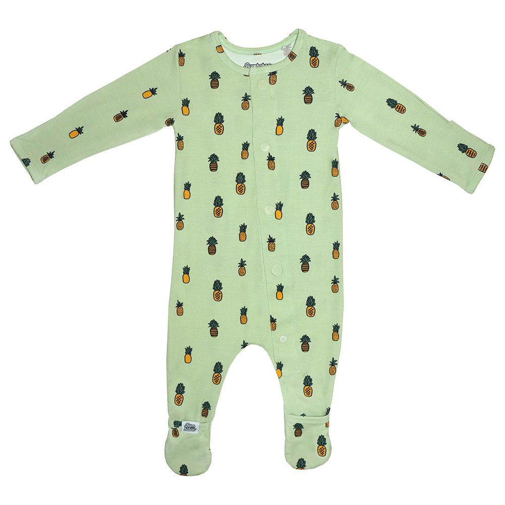 Bumbabae - Magnetic Clasp Growsuit - Fine Pineapple