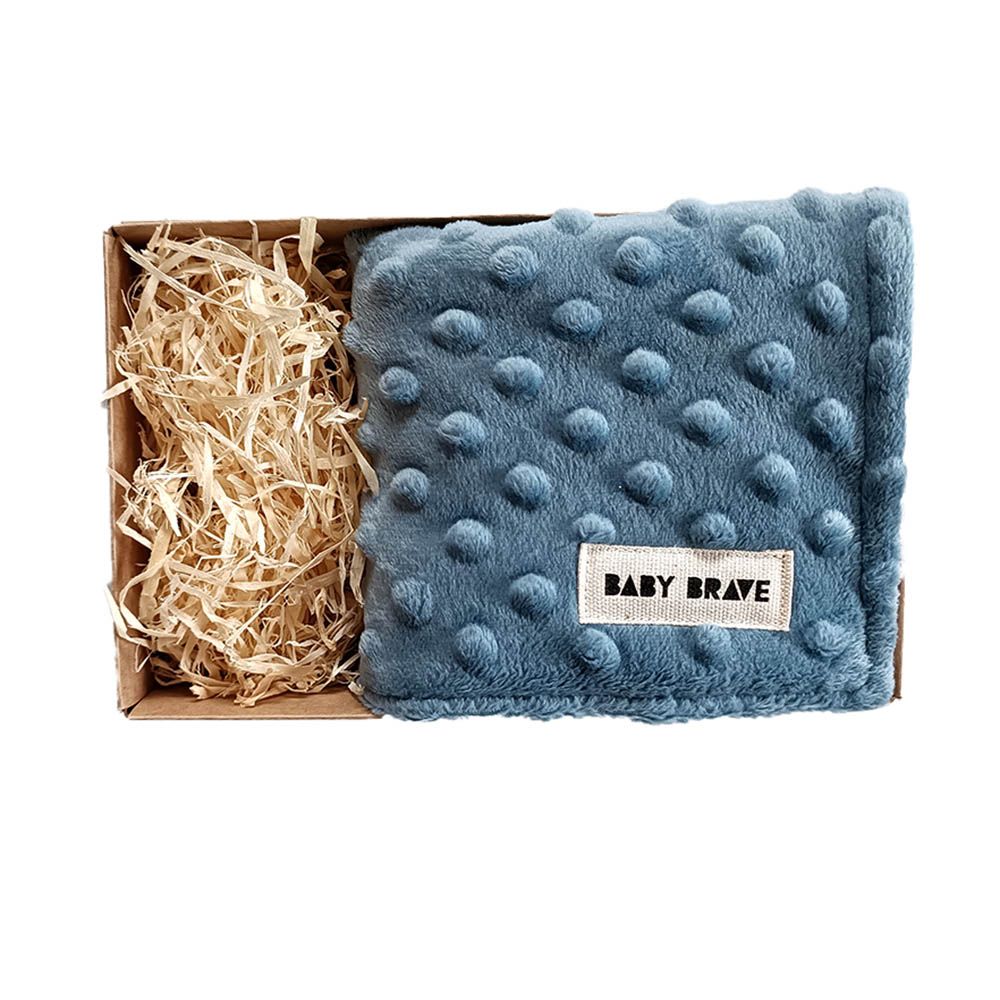 Baby Brave - Soft As A Baby Burp Cloth - Duck Egg Blue