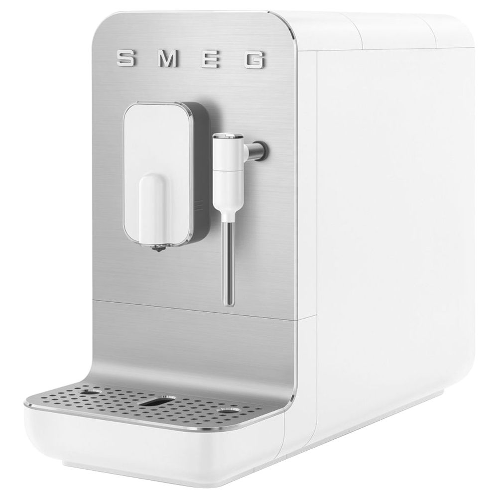 Smeg - Bean To Cup Coffee Machine - Matt White - 1350 W