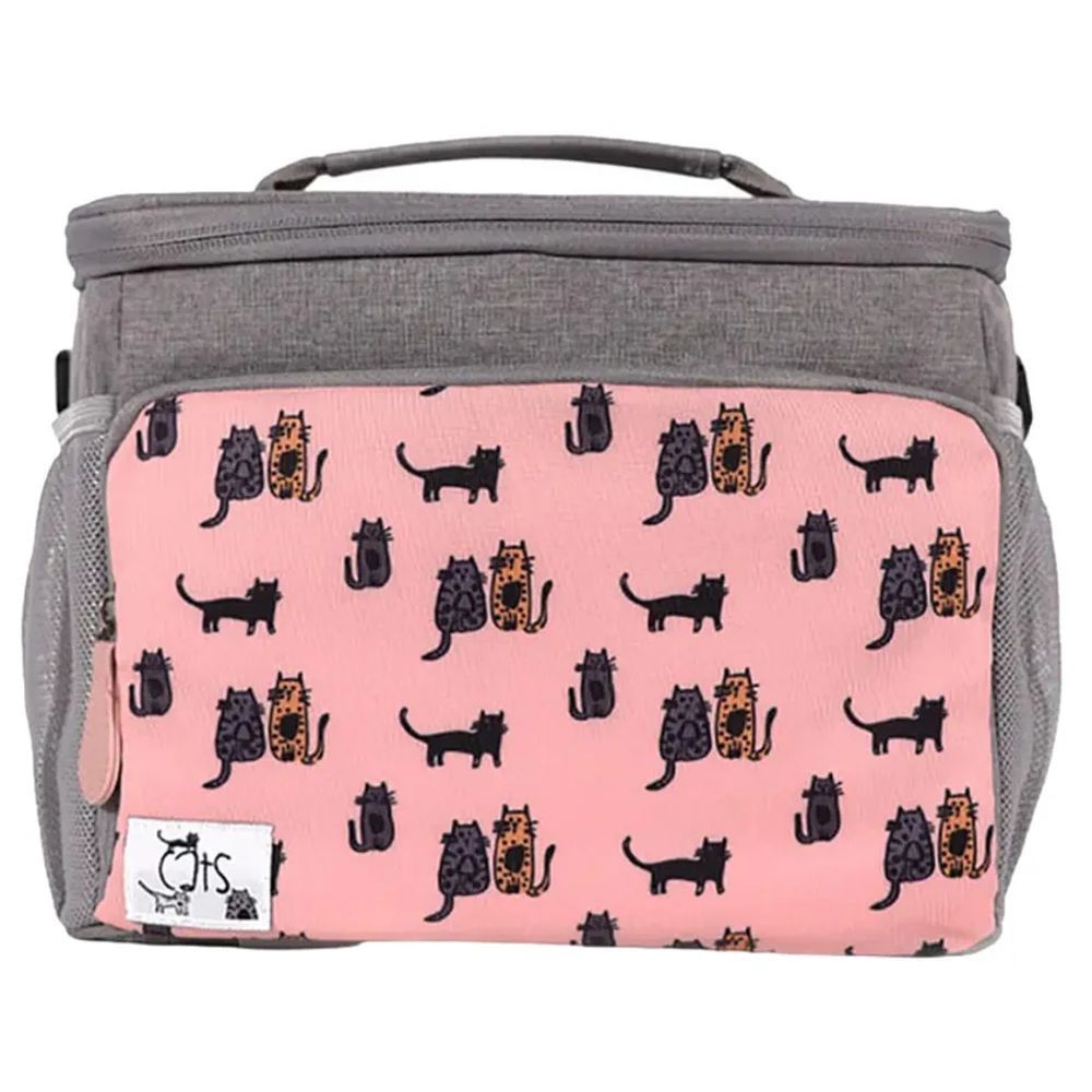 Biggdesign - Cats Insulated Cooler Lunch Bag - Pink - 10 L