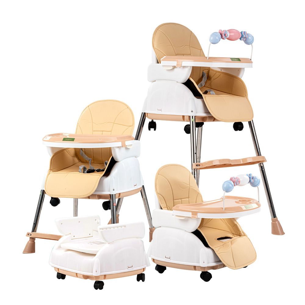 Baybee - 4-In-1 Nora Convertible Baby High Chair - Beige