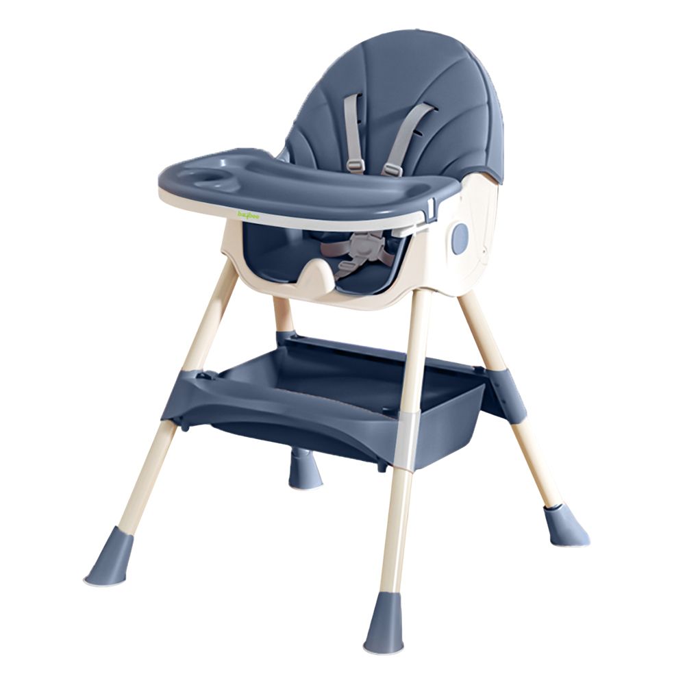 Baybee - 3-In-1 Iris Convertible Baby High Chair - Blue