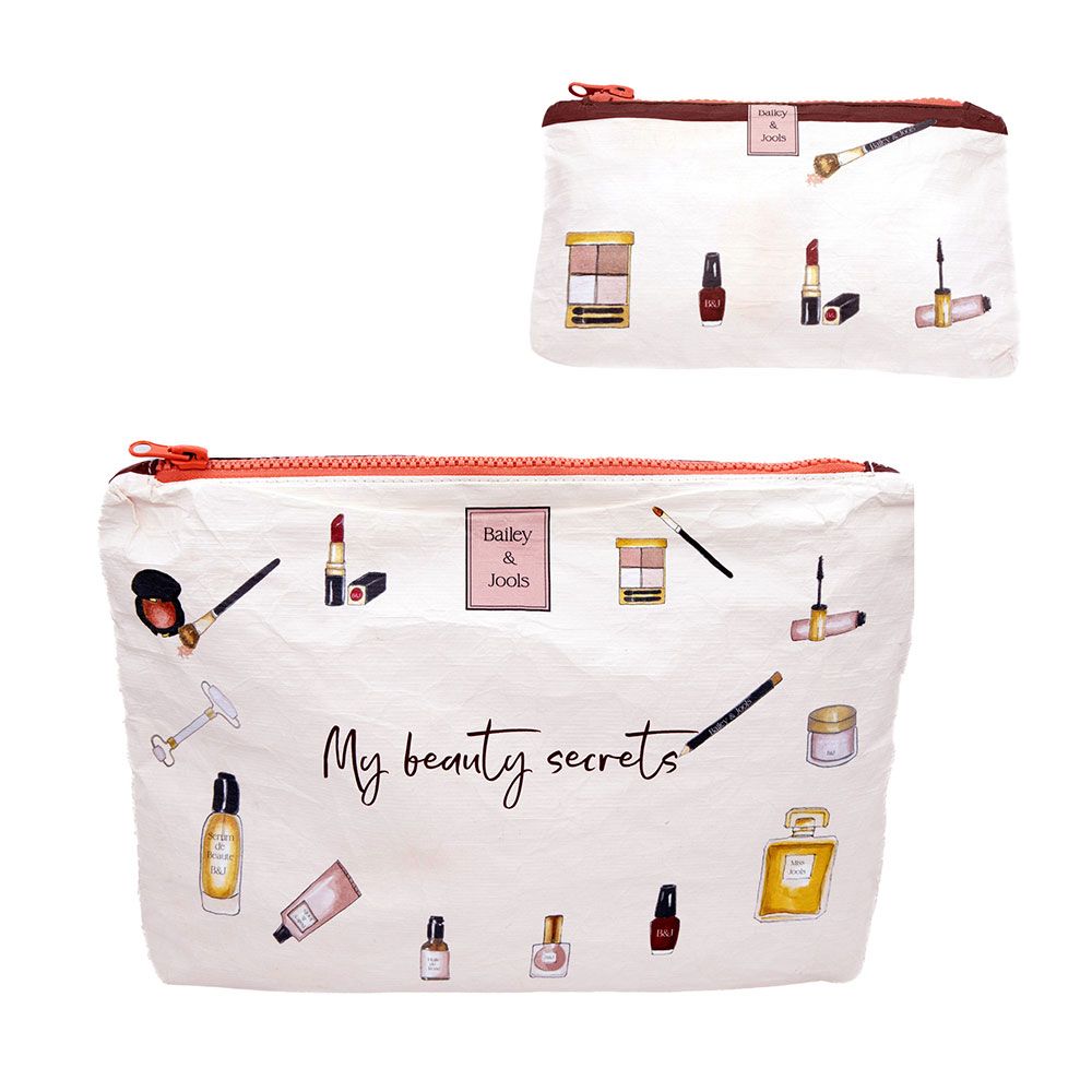 Bailey & Jools - Splash-Safe Travel & Beach Bags - Beauty Secrets - Set