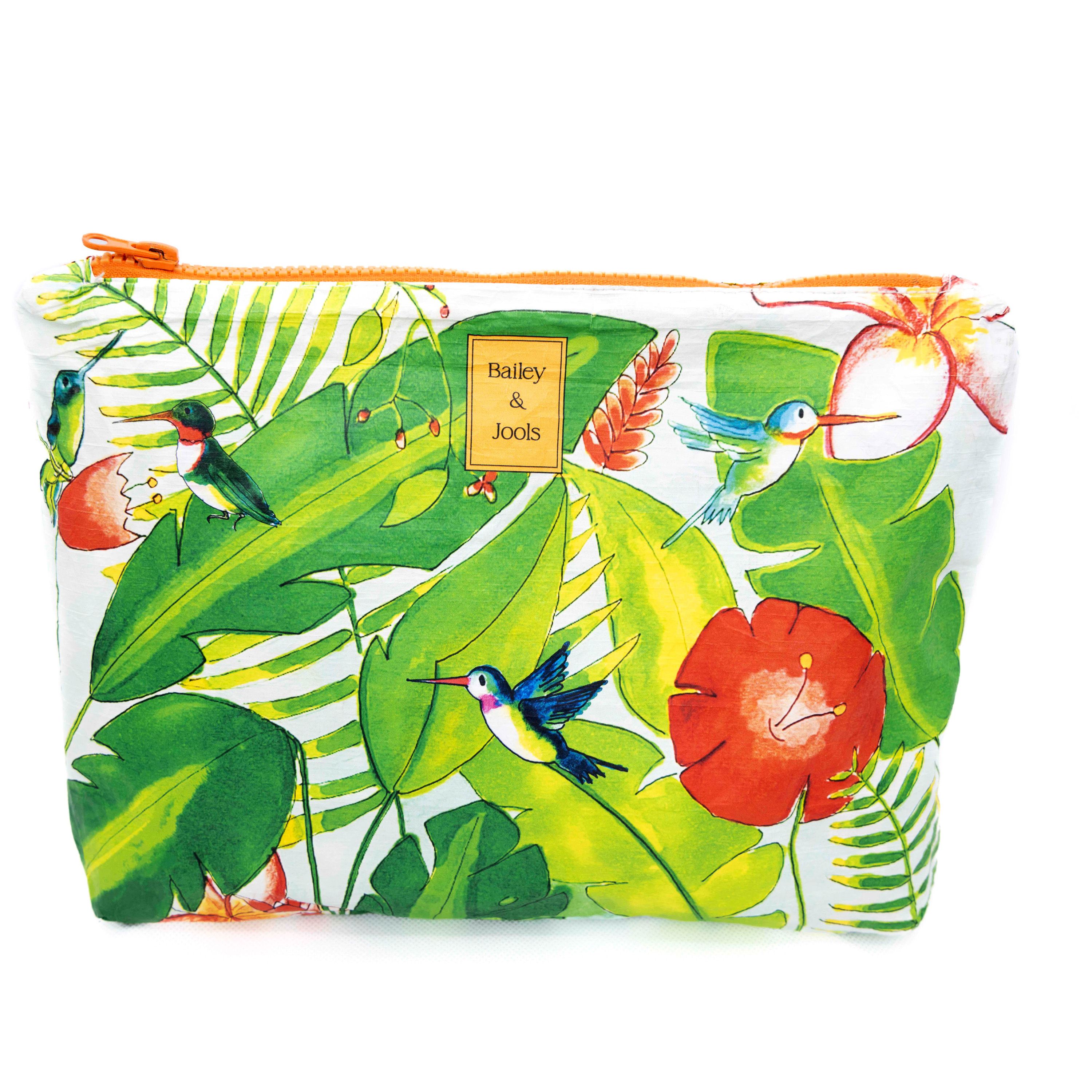 Bailey & Jools - Splash-Safe Travel & Beach Bags - Happy Hummingbird - Large