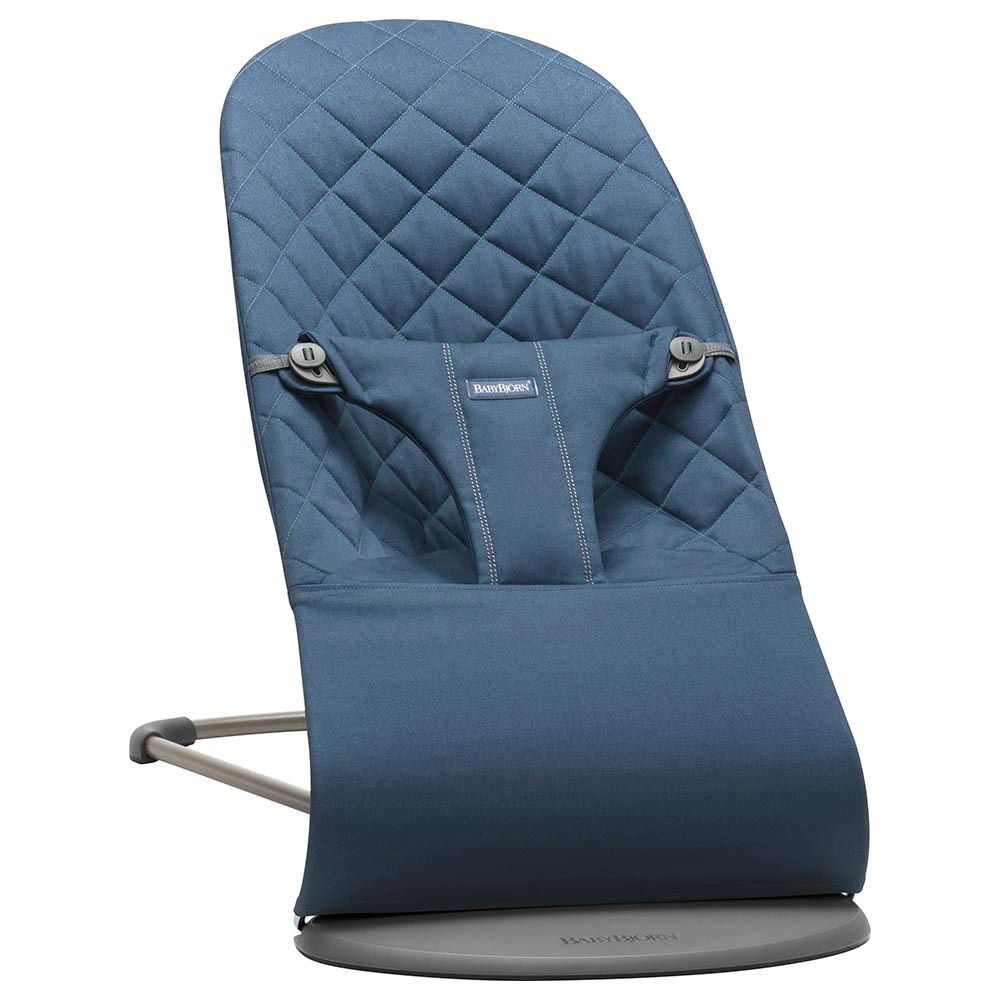 BABYBJORN - Bouncer Bliss Cotton - Midnight Blue