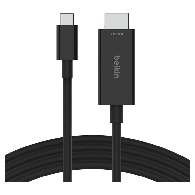 Belkin - USB-C To HDMI 2.1 Cable - Black - 2 m