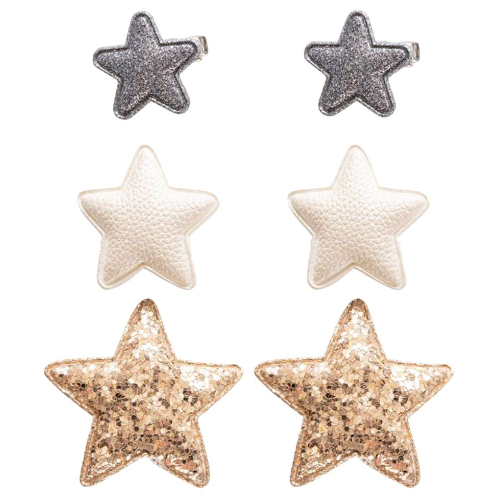 Billy Loves Audrey - Starry Skies Hair Clip - Twilight - 6pcs