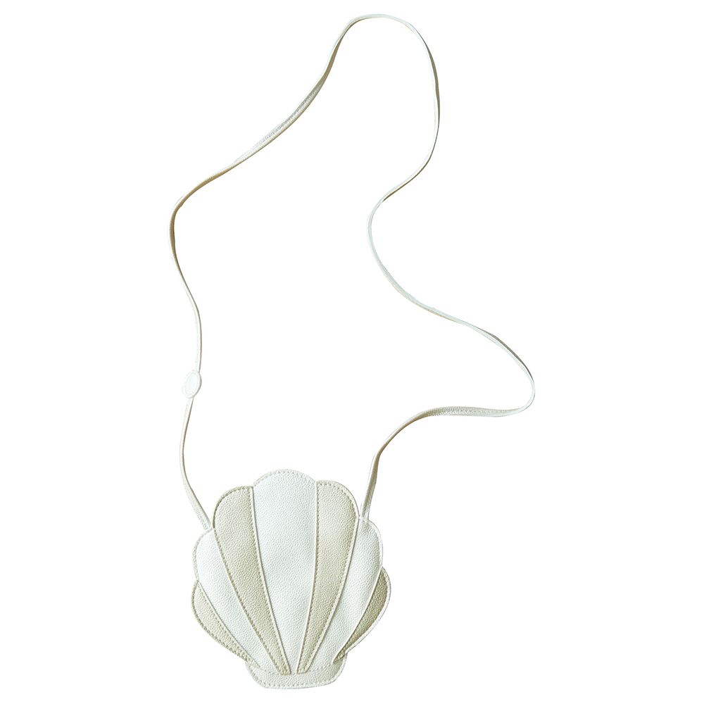 Billy Loves Audrey - Hamptons Shell Bag - Pearl White