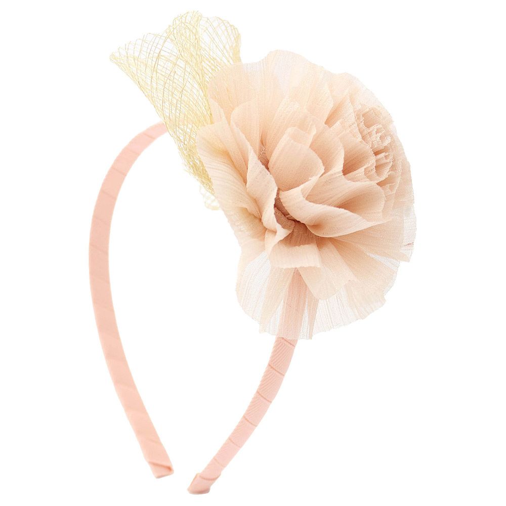 Billy Loves Audrey - Oversize Flower Alice Headband Kate - Grapefruit Sorbet