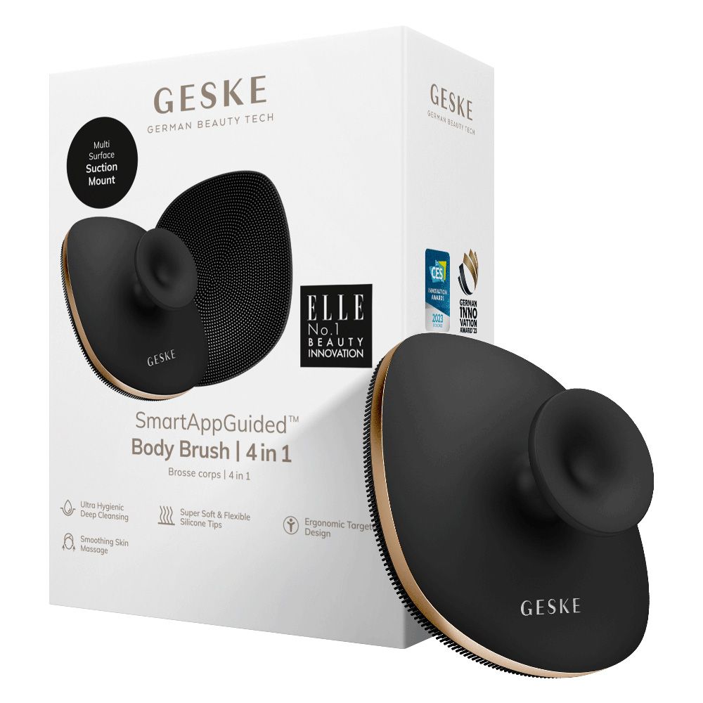 Geske - 4-in-1 Body Brush - Grey