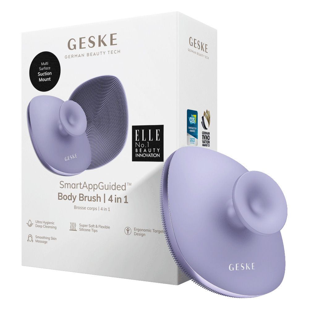 Geske - 4-in-1 Body Brush - Purple