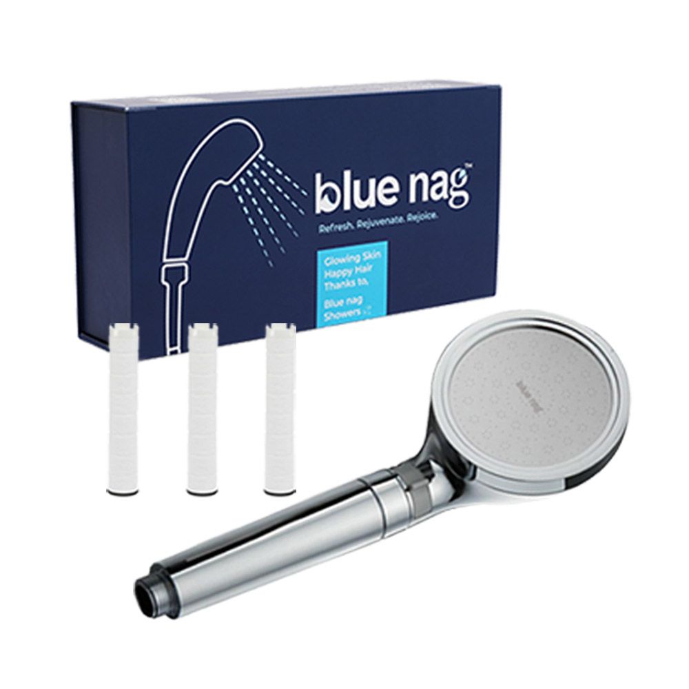 Blue Nag - Ionic Shower Filter - Silver