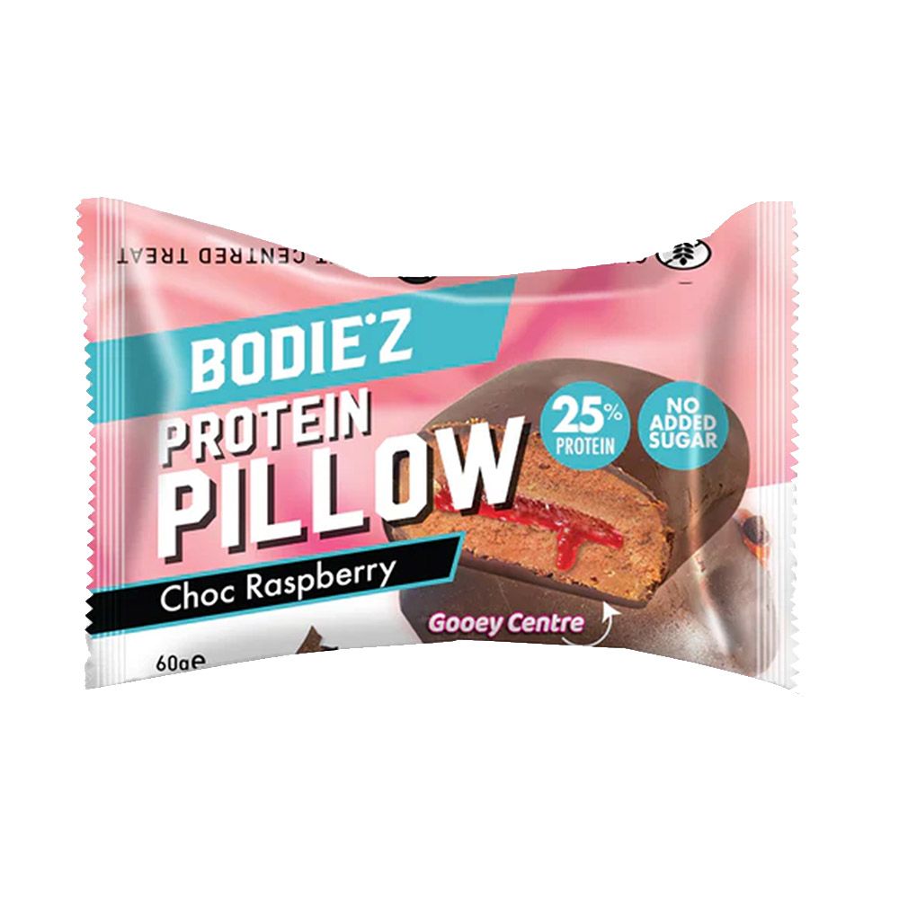 Bodie'z - Protein Pillow Snack - Choc Raspberry - 60 g